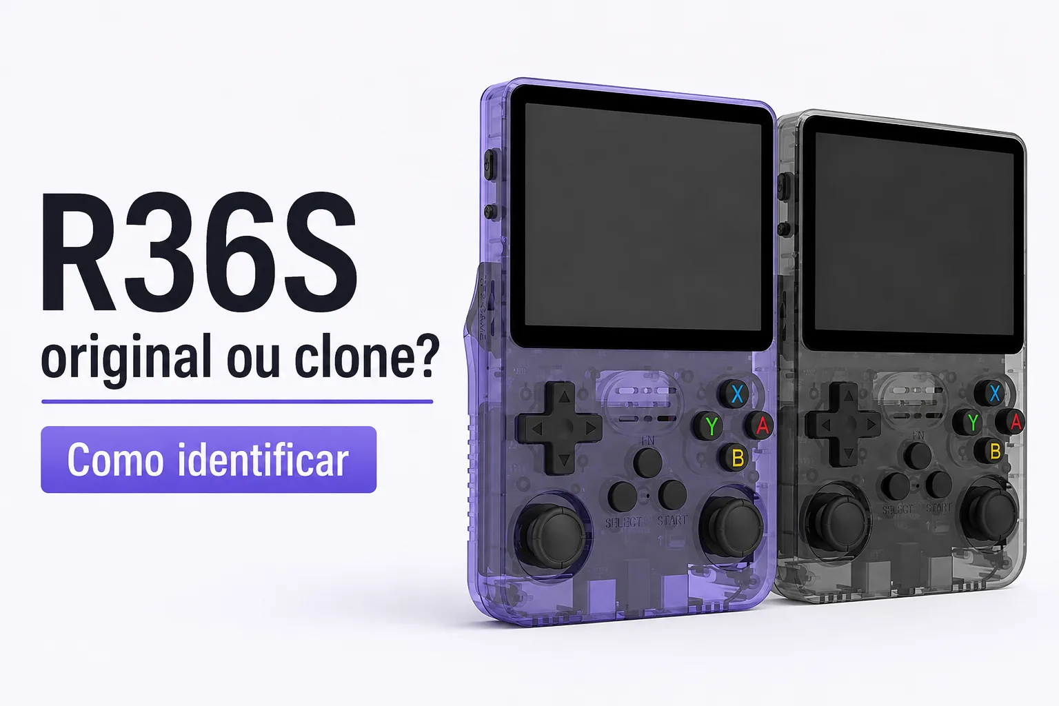 R36S original ou clone? Como identificar